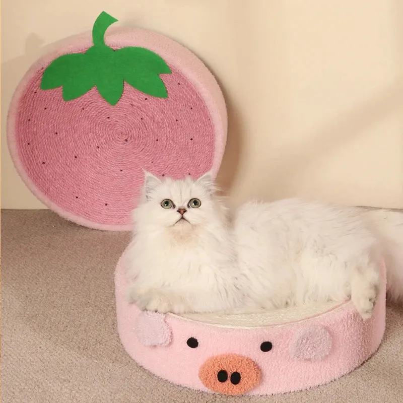 2 in 1 Cat Scratcher Bed