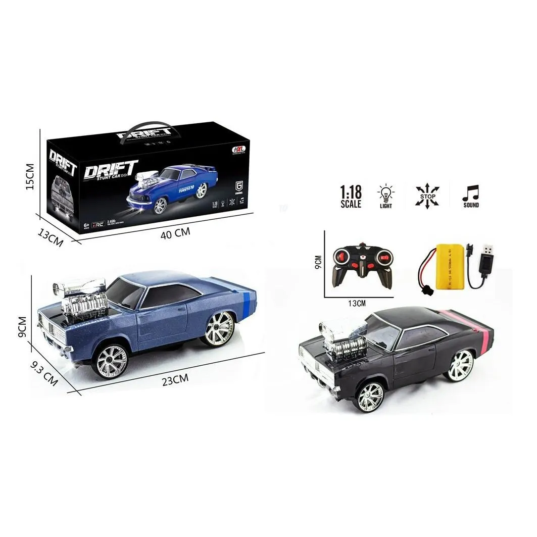 2.4G 6 Function Remote Control Drifting Racing Car