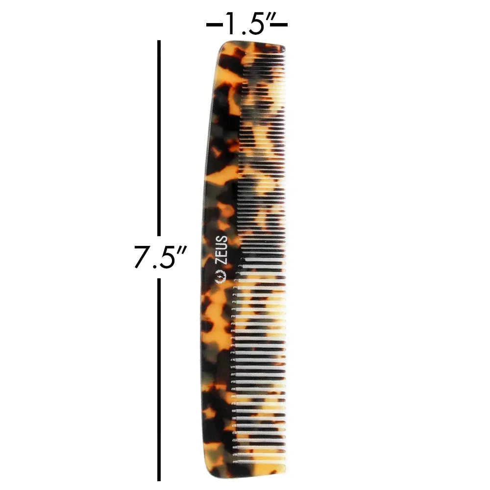 Acetate Hair Comb  Tortoiseshell - Y12