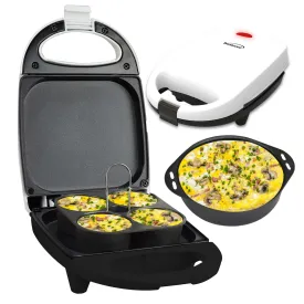 Brentwood TS-256W Mini Sous Vide Style Egg Bite Maker, White