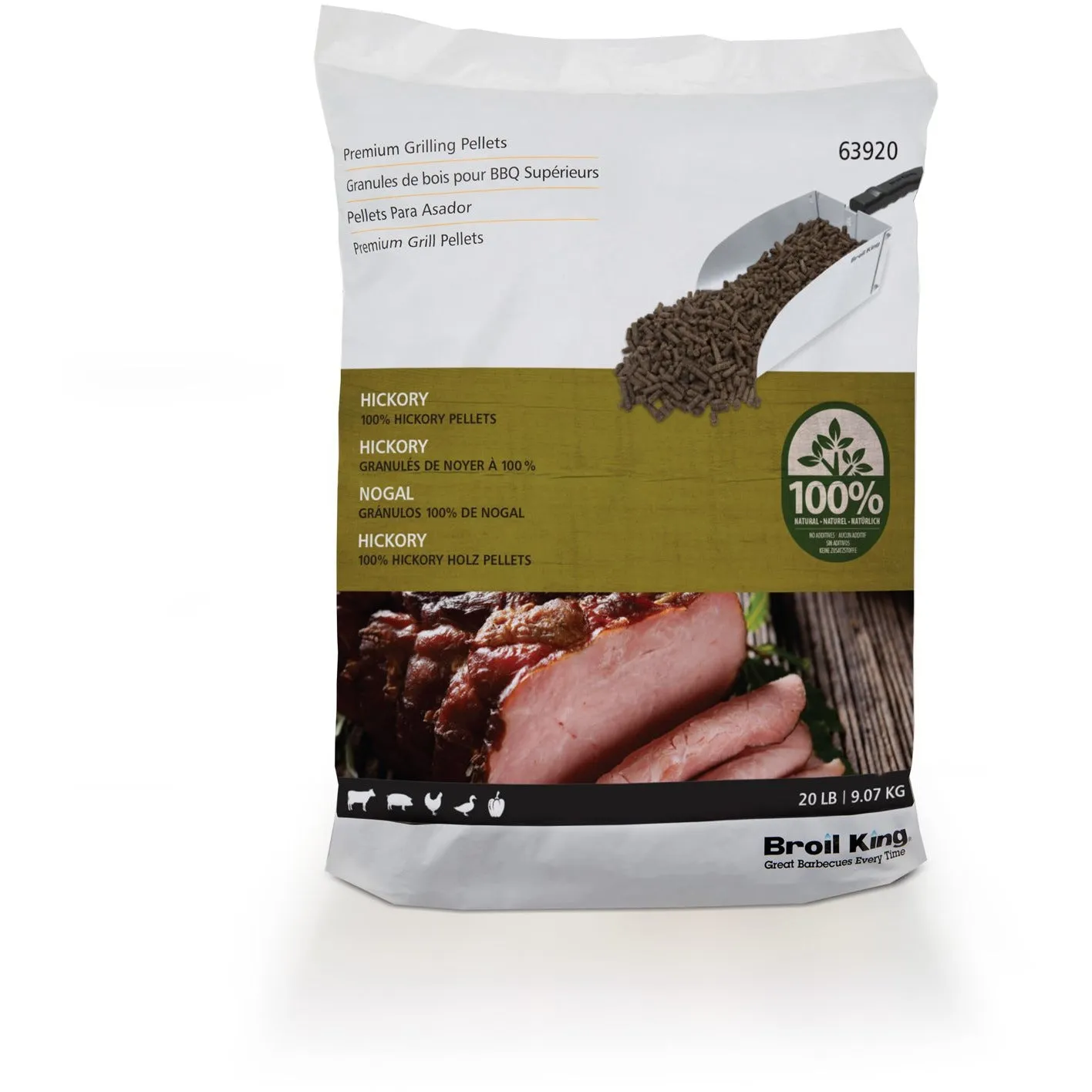 Broil King - Hickory Pellets 20Lb