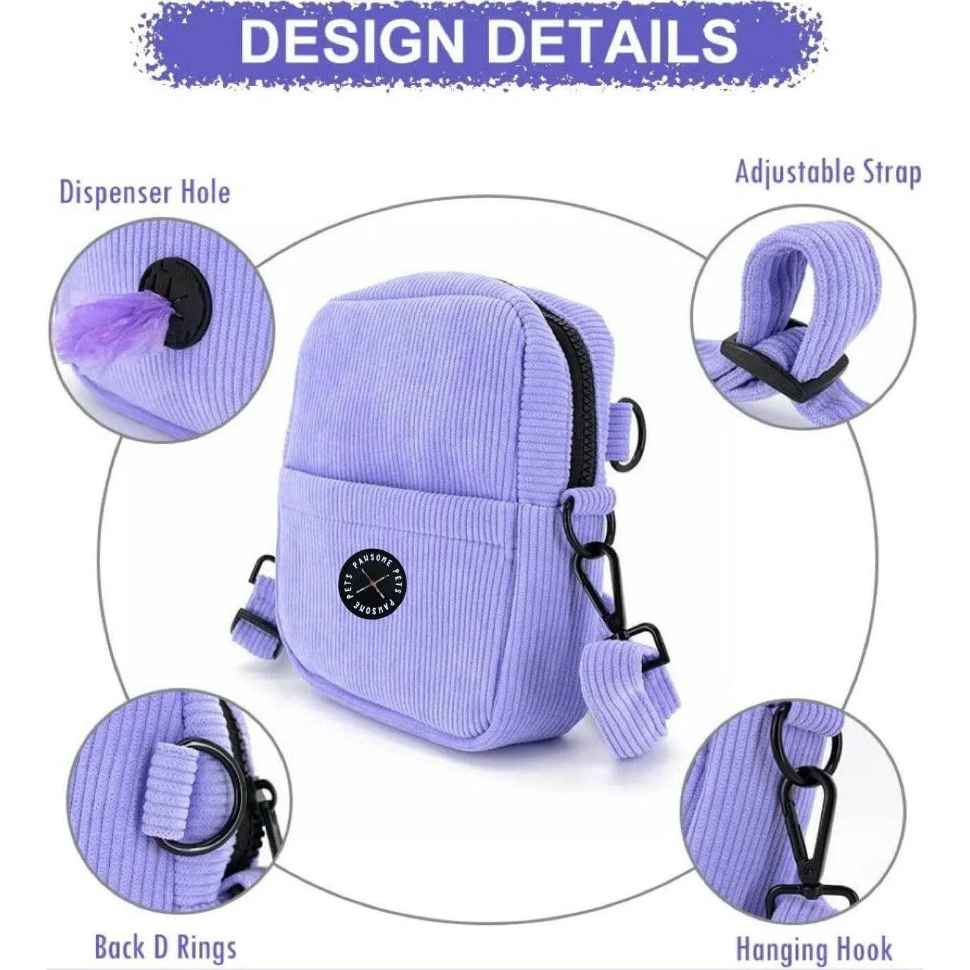 Crossbody Treat Bag - Light Green