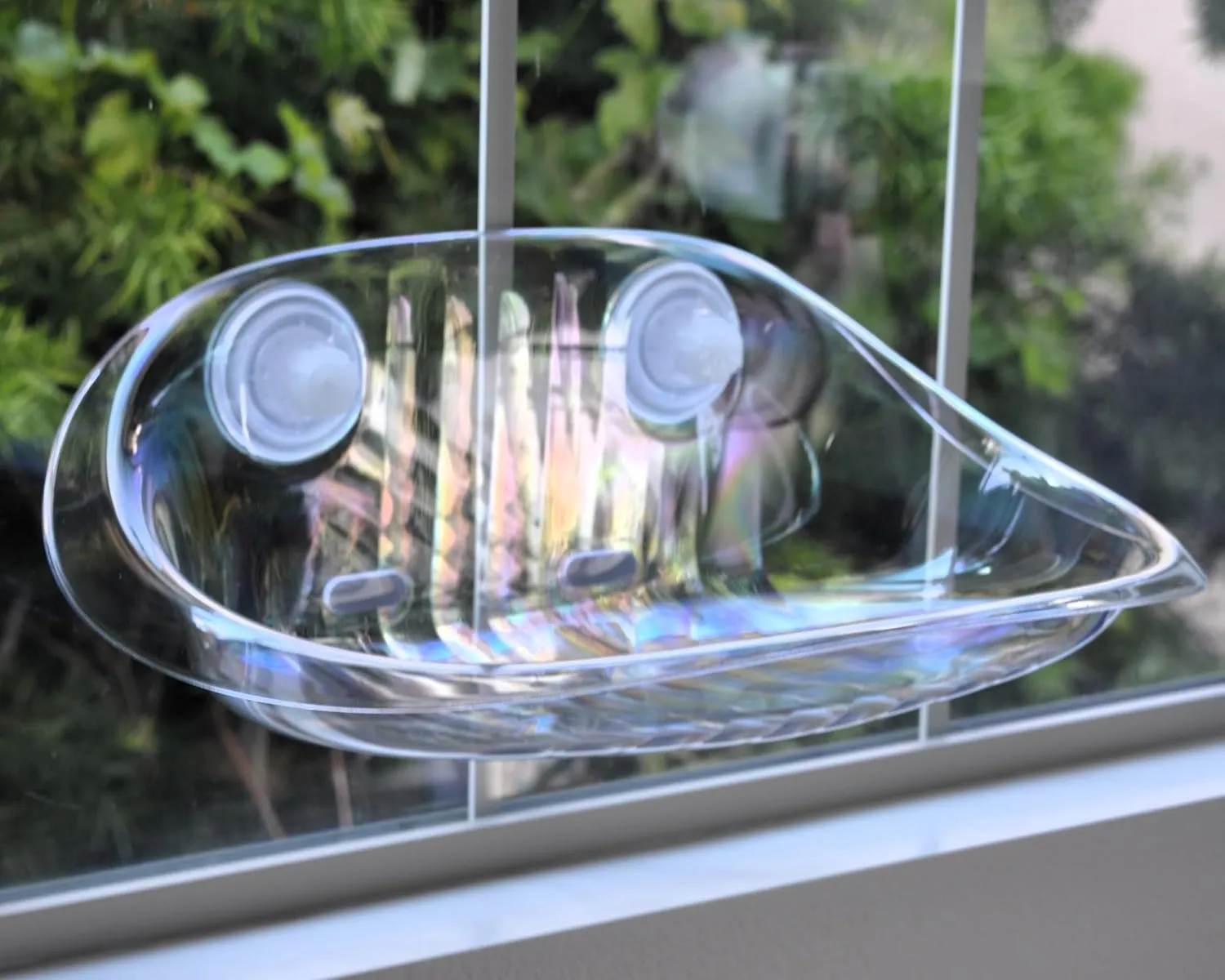 Deluxe Cat Window Perch with Clear ABS Plastic - Strong Suction Cup Hammock, Easy Installation, and Comfortable Design for All Cat Sizes (Clear)