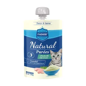 FAENBEI  Cat Treats Nozzle Pouch Twist and Serve 3.17oz (pack of 5)