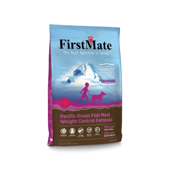 FirstMate Grain Free Limited Ingredient Diet Pacific Ocean Fish Meal Weight Control Formula Dog Food