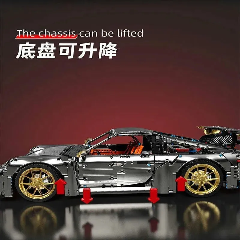 MOC Tech RC Super Classic Sports Car Bricks Toys T5037BP