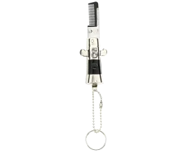 Mustache Switchblade Comb