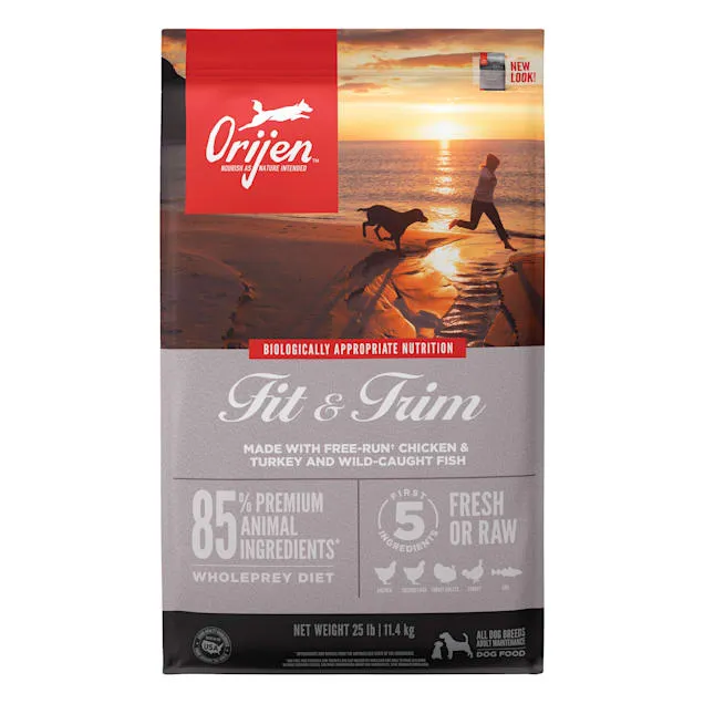 Orijen Fit & Trim Biologically Appropriate Grain-Free Dry Dog Food