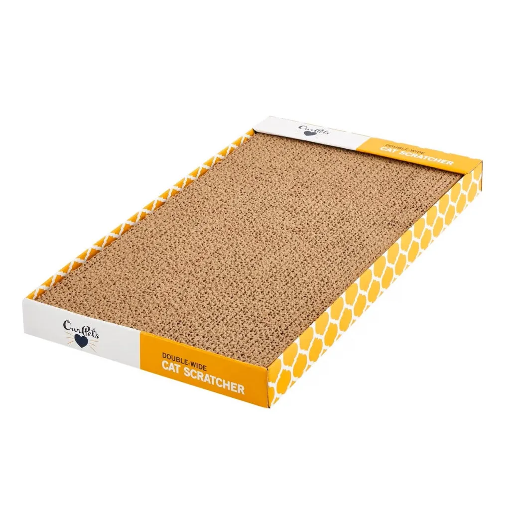OurPets Cosmic Double Wide Scratcher For Cats