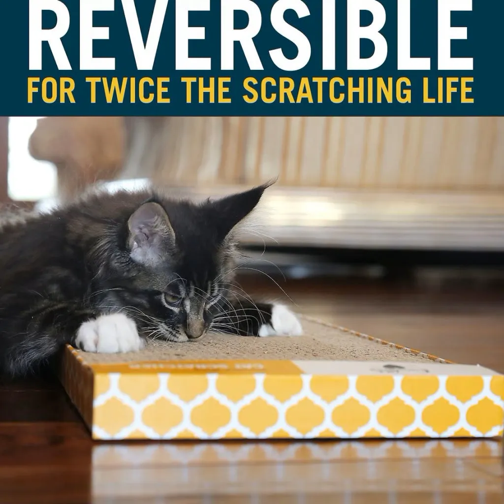 OurPets Cosmic Double Wide Scratcher For Cats