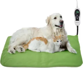 Pet Heating Pad, 12 Heat Settings for Dogs & Cats with Timer, Electric Pads with Chew Resistant Cord (XXX-Large)