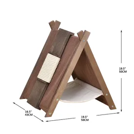 PetPals Group© CAT CAMP Furniture with Hammock & Sisal Carpet