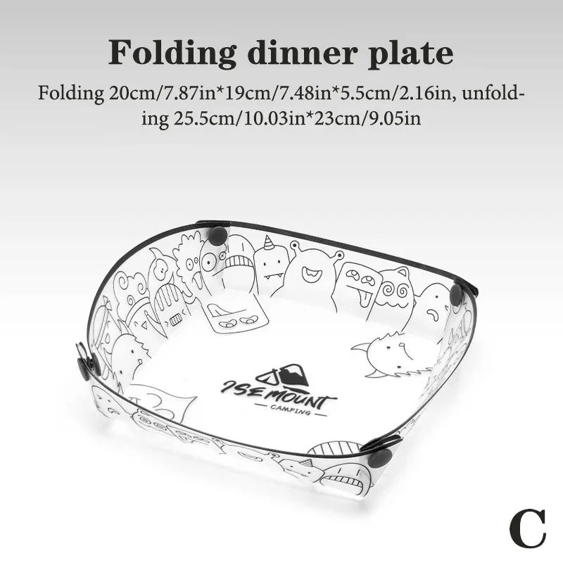 Portable Outdoor Tableware Set