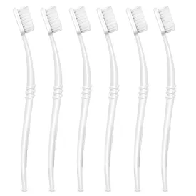 Preserve Adult Toothbrush - white | 6-Pack | Ultra Soft