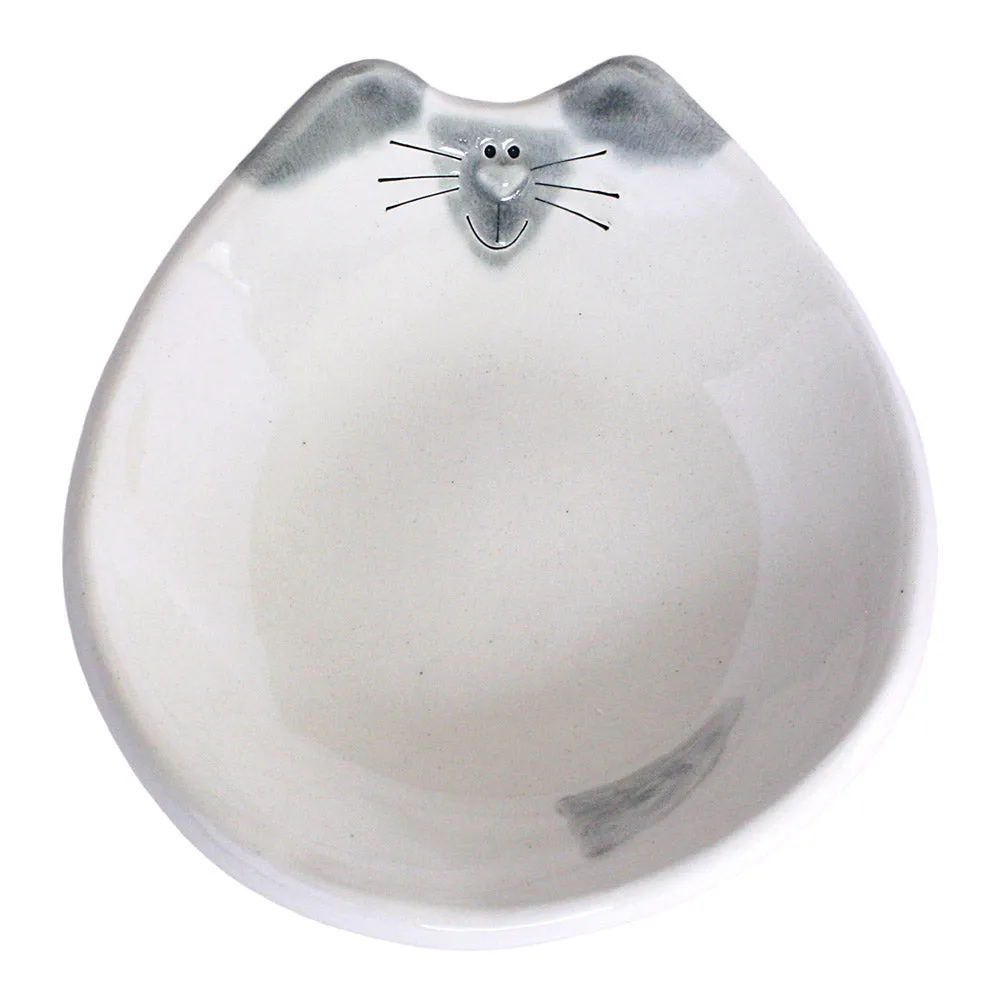 Siamese Cat Ceramic Food Dish | Bowl
