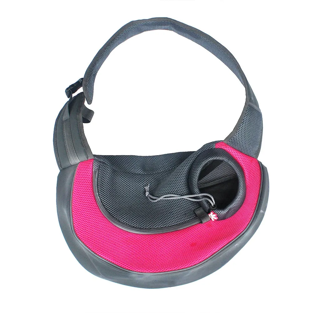 Sidiou Group New Pet Dog Cat Puppy Sling Carrier Travel Tote Single Shoulder Bag Small/Large