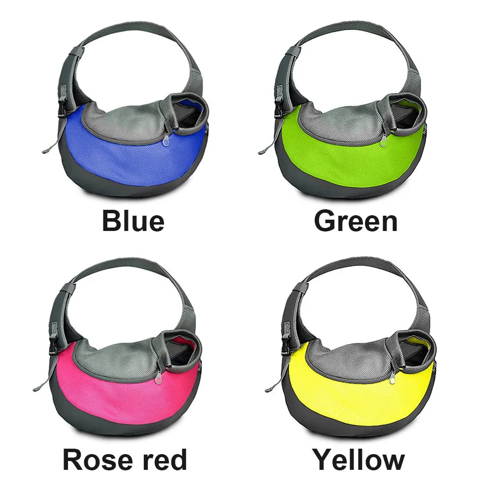 Sidiou Group New Pet Dog Cat Puppy Sling Carrier Travel Tote Single Shoulder Bag Small/Large