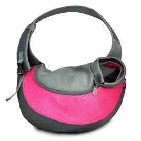Sidiou Group New Pet Dog Cat Puppy Sling Carrier Travel Tote Single Shoulder Bag Small/Large