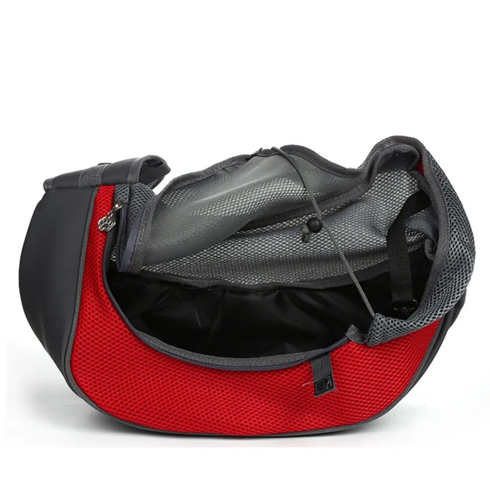 Sidiou Group Pet Carrying Bag Breathable Mesh Portable Travel Tote Shoulder Bag Pet Sling Backpack