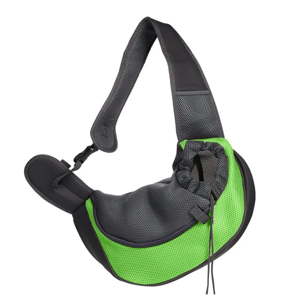 Sidiou Group Pet Carrying Bag Breathable Mesh Portable Travel Tote Shoulder Bag Pet Sling Backpack
