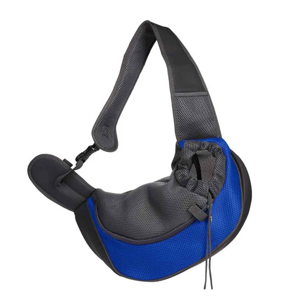 Sidiou Group Pet Carrying Bag Breathable Mesh Portable Travel Tote Shoulder Bag Pet Sling Backpack