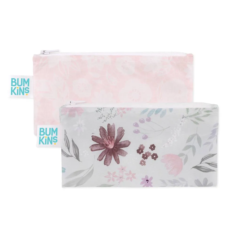 Small Reusable Snack Bags - Floral & Lace