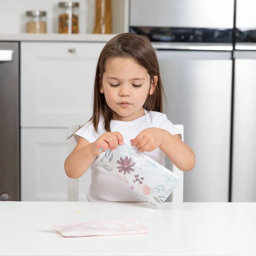 Small Reusable Snack Bags - Floral & Lace