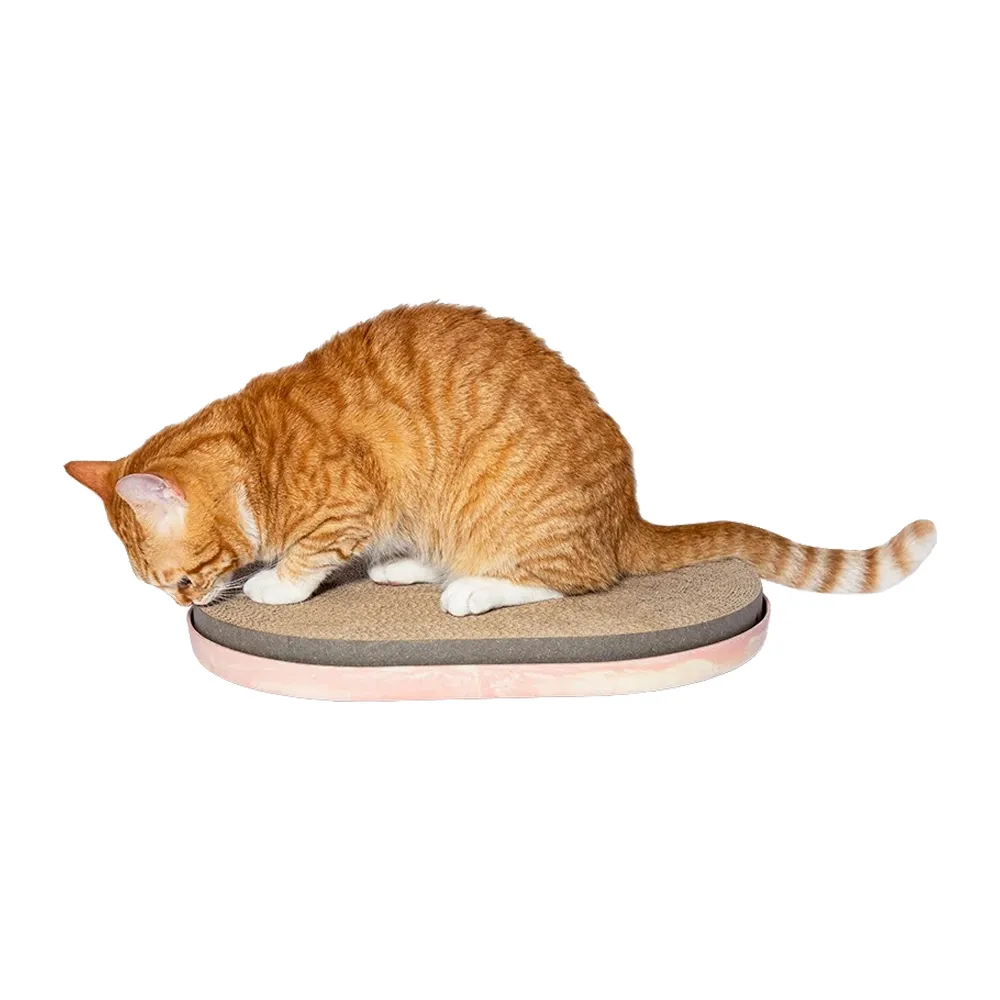 Zee.Cat Light Coral Cat Scratcher