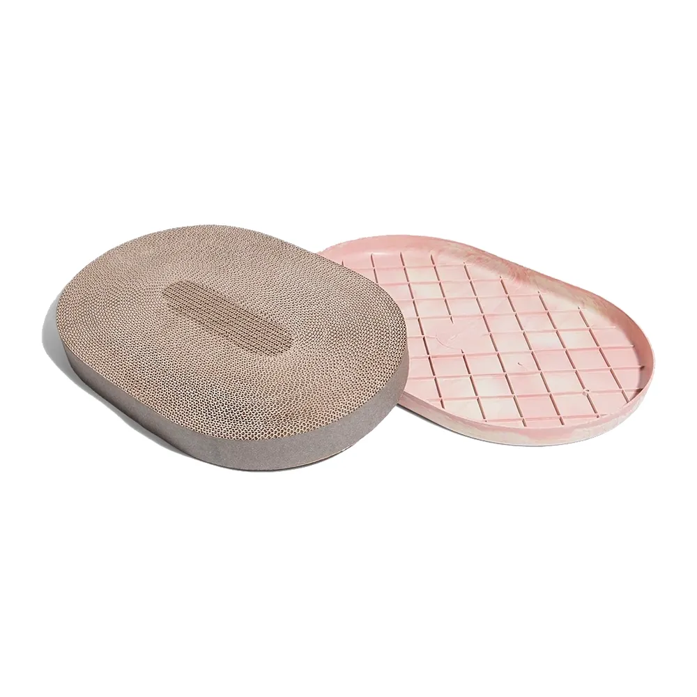Zee.Cat Light Coral Cat Scratcher