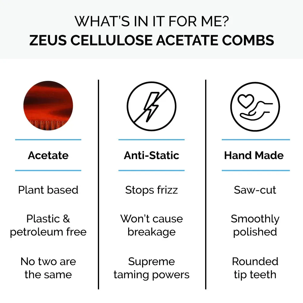 Zeus Large Mustache Comb - P11
